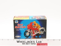 Sport Motorcycle Elf Wind-up Toy W/Box 100% Complete Ace-Toy Vintage WORKS