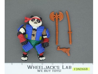 Panda Khan Teenage Mutant Ninja Turtle TMNT 1990 Playmates Vintage Action Figure
