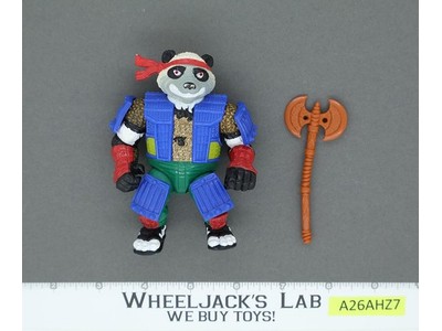 Panda Khan Teenage Mutant Ninja Turtle TMNT 1990 Playmates Vintage Action Figure