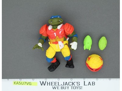 T.D. Tossin' Leo Sewer Sports Teenage Mutant Ninja Turtles TMNT Playmates 1991