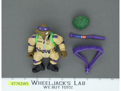 Pro Pilot Don Military Teenage Mutant Ninja Turtles 1991 TMNT Playmates Figure