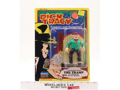 The Tramp Coppers & Gangsters Dick Tracy 1990 Playmates 5" Figure NEW SEALED