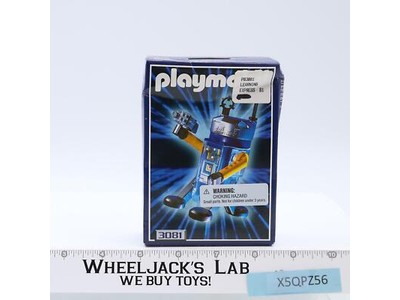 #3081 Space Robot 1999 Playmobil Vintage Action Figure NEW SEALED MISB