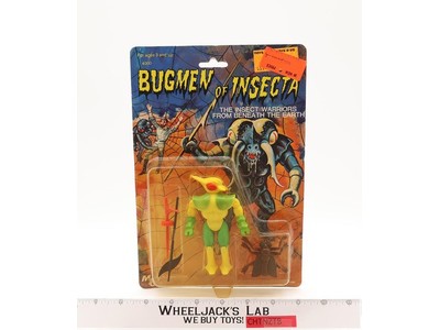 Lord Grassa Leader of Grasshoppermen Bugmen of Insecta 1983 MultiToys NEW SEALED