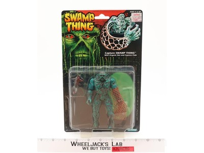 Capture Swamp Thing With Net and Club 1991 Kenner Action Figure NEW SEALED