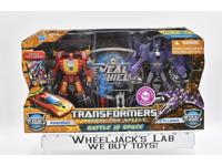 Battle In Space Rodimus &amp; Cyclonus RTS Deluxe Hasbro Action Figure 2010
