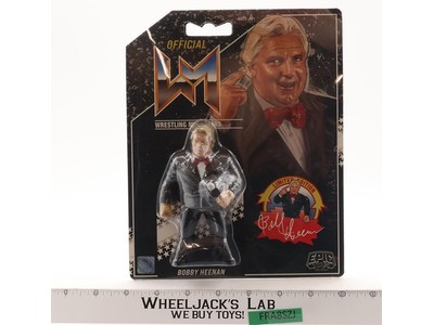 Bobby Heenan Limited Edition Black WWE Wrestling Megastars Epic Toys Figures NEW