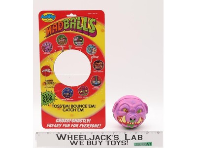 Madballs Swine Sucker Original Series 2 1986 AmToy Horror TAIWAN Vintage W/Card
