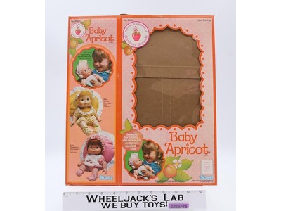 Baby Apricot Blows a Kiss BOX ONLY Strawberry Shortcake 1982 Kenner Vintage Doll