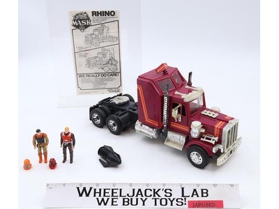 Rhino 100% Complete M.A.S.K. MASK 1985 Kenner Vintage Action Figure Vehicle