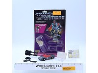 Wildrider 100% Complete W/CARDBACK & BUBBLE 1986 G1 Transformers Vintage