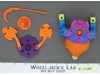Twistoid 100% Complete He-Man Masters of the Universe MOTU Mattel 1986 Vintage