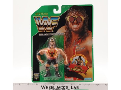 Adam Bomb Green Card Series 11 WWF Wrestling 1994 Hasbro Figure NEW SEALED
