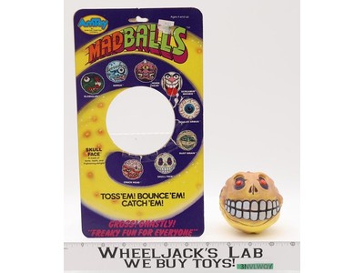 Madballs Skull Face Original Series 1 1985 AmToy Horror Toy Vintage W/ Card