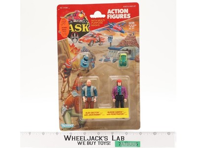 Alex Sector & Buddie Hawks MASK 1986 Kenner Action Figures NEW MOSC SEALED