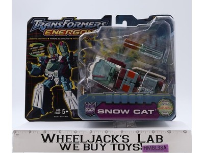 Snow Cat Transformers Energon 2003 Hasbro Action Figure NEW MOSC SEALED