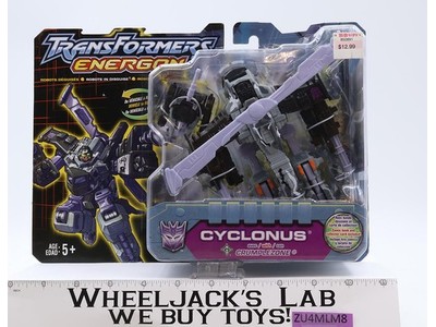 Cyclonus With Crumblezone Transformers Energon 2004 Hasbro Figure NEW SEALED