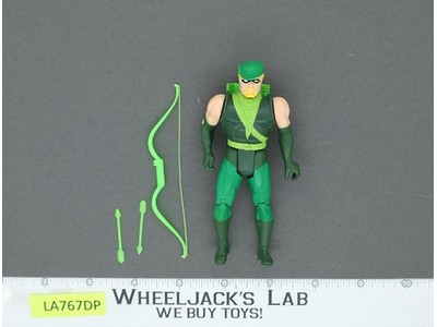 Green Arrow 100% complete DC Comics Kenner Super Powers 1985 Vintage Figure