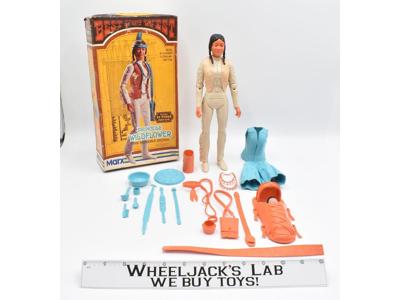 Princess Wildflower 100% Complete w/Box Best of the West Johnny West Marx 12 1/6