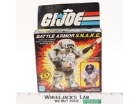 Battle Armor S.N.A.K.E. 100% Complete W/ Box GI Joe 1983 Hasbro Action Figure