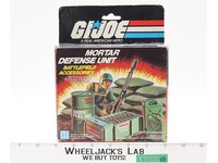 Mortar Defense Unit 100% Complete W/ Box GI Joe 1983 Hasbro Action Figure