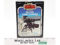 Tri-Pod Laser Cannon 100% Complete W/Box + INSERT Star Wars ROTJ 1983 Vehicle
