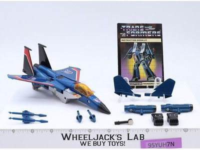 Thundercracker 100% Complete Vintage 1984 G1 Transformers Hasbro Action Figure