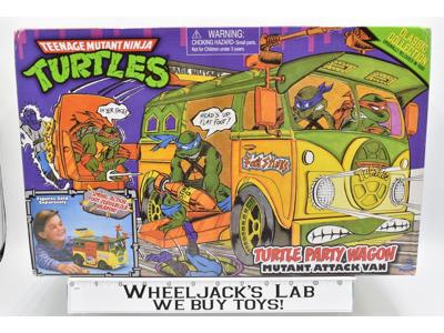 Turtles Party Wagon NEW MISB 2011 TMNT Teenage Mutant Ninja Turtles Playmates