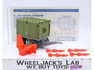 Coastal Defender 100% Complete GI Joe 1987 Hasbro Vintage Action Figure Vehicle