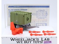 Coastal Defender 100% Complete GI Joe 1987 Hasbro Vintage Action Figure Vehicle