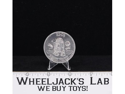R2-D2 Rebel Droid Collectors Coin Last 17 Star Wars POTF 1984 Kenner Vintage