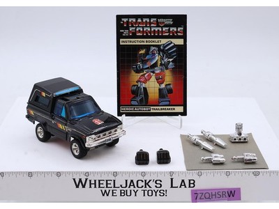 Trailbreaker 100% Complete 1985 Vintage G1 Transformers Action Figure