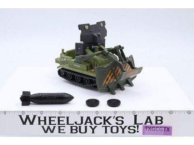 Bomb Disposal 100% Complete GI Joe 1985 Hasbro Action Figure Vehicle