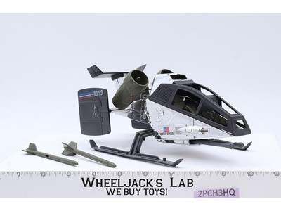 Chrome Sky Hawk 100% Complete GI Joe Sky Patrol 1990 Hasbro Vehicle