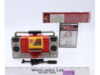 Blaster 100% Complete 1985 Vintage G1 Transformers Boombox Action Figure