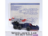 Cobra Adder 100% Complete 1987 GI Joe Hasbro Vintage Action Figure Vehicle