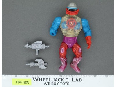 Roboto 100% Complete He-Man Masters of the Universe MOTU 1985 Mattel Vintage