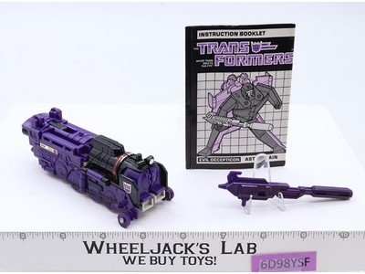 Astrotrain 100% Complete Vintage 1985 G1 Transformers Hasbro Action Figure