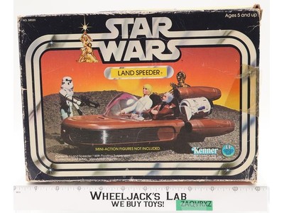 Land Speeder 100% Complete Star Wars 1978 Kenner Action Figure Vehicle