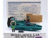 Cobra Water Moccasin W/Copperhead 100% Complete G.I. Joe 1984 Hasbro Vehicle