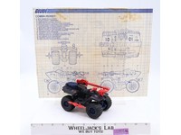 Ferret ATV 100% Complete GI Joe 1985 Hasbro Vintage Vehicle Action Figure