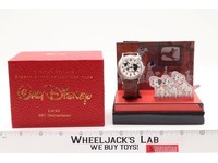 Lucky Collectors Club Wrist Watch 101 Dalmatians Leather 1993 Disney Store NEW