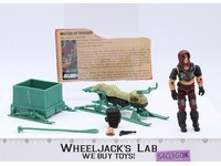 Zartan W/ Chameleon Swamp Skier GI Joe 1984 Hasbro Vintage Action Figure Vehicle