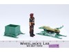 Zartan W/ Chameleon Swamp Skier GI Joe 1984 Hasbro Vintage Action Figure Vehicle
