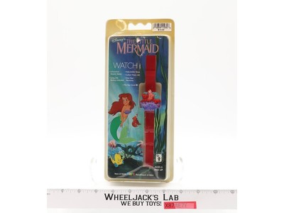 Sebastian Wrist Watch The Little Mermaid Disney 1989 Hope Ind. NEW SEALED