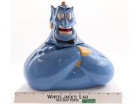 Ceramic Genie 11" Figure Cookie Jar Aladdin Vintage Disney NEW MIB