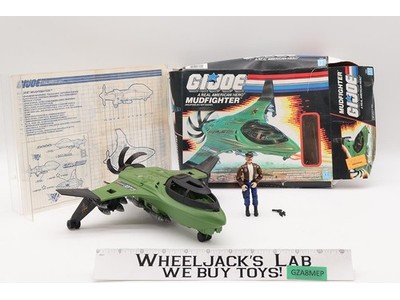 Mudfighter W/ Dogfight 100% Complete GI Joe 1989 Hasbro Action Figure Vehicle