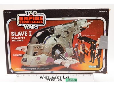 Boba Fett's Slave 1 100% Complete W/Box Star Wars 1980 Kenner Vintage Vehicle