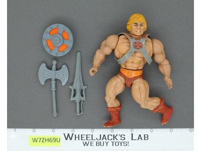 He-Man Masters of the Universe 100% Complete MOTU Mattel 1981 Vintage