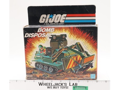 Bomb Disposal 100% Complete W/ Box GI Joe 1985 Action Figure Vehicle